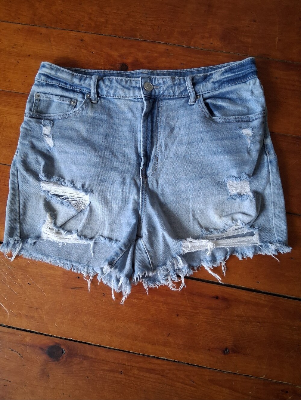 *must Purchase 3 $3 Items* NOBO Light Blue Ripped Denim Shorts